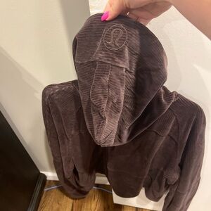 Lululemon velvet brown scuba